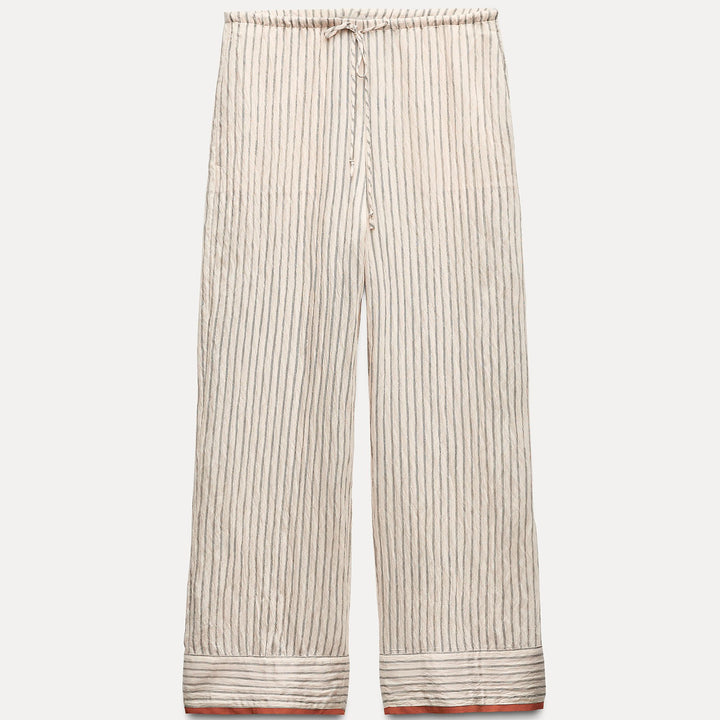 Moudda ZARA - Set pantalon pyjama rayé combiné - Tunisie 5