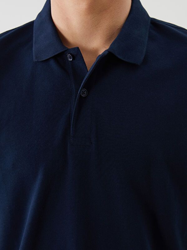 Moudda LC Waikiki - T-shirt col polo basique manches courtes en jersey pour Homme - Tunisie 3