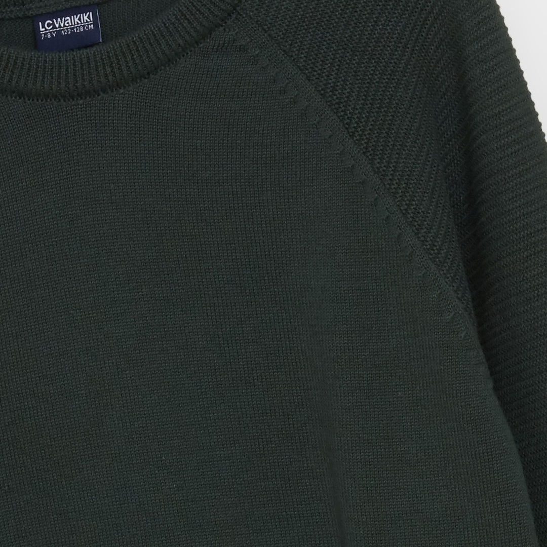 Moudda LC Waikiki - Pull en tricot Garçon Vert moyen - Tunisie 2