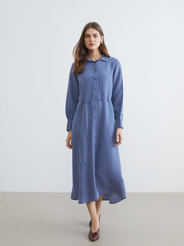 Moudda LC Waikiki - Robe manches longues en tissu pour Femme - Tunisie 1