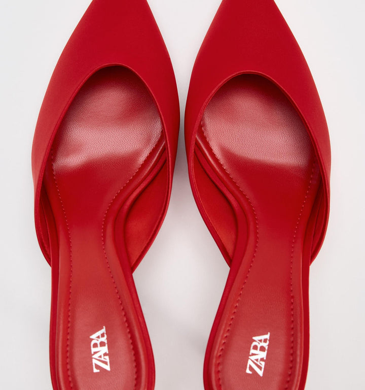 Moudda ZARA - Mule talon moyen satin - Tunisie 5