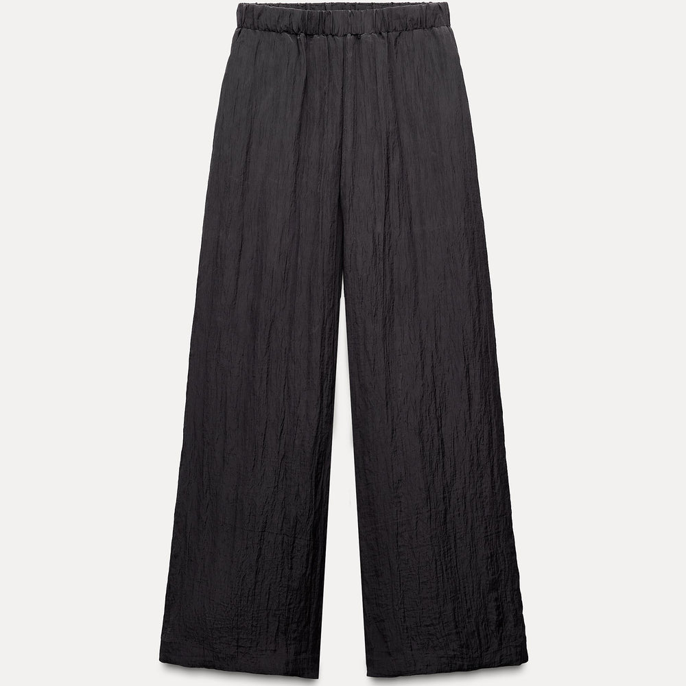 Moudda ZARA - Pantalon large froissé taille élastique (Ensemble) - Tunisie 2