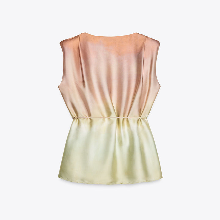 Moudda ZARA - Ensemble Chemise Tie Dye - Ceinture Tissée & Détail Épaule - Tunisie 2