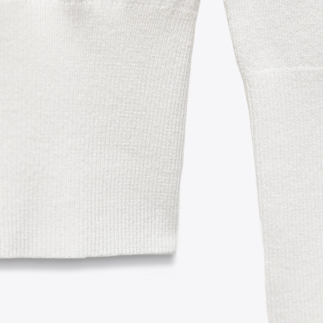 Moudda ZARA - Pull Basic - Col Caja, Bouton Doré & Poignet - Tunisie 3