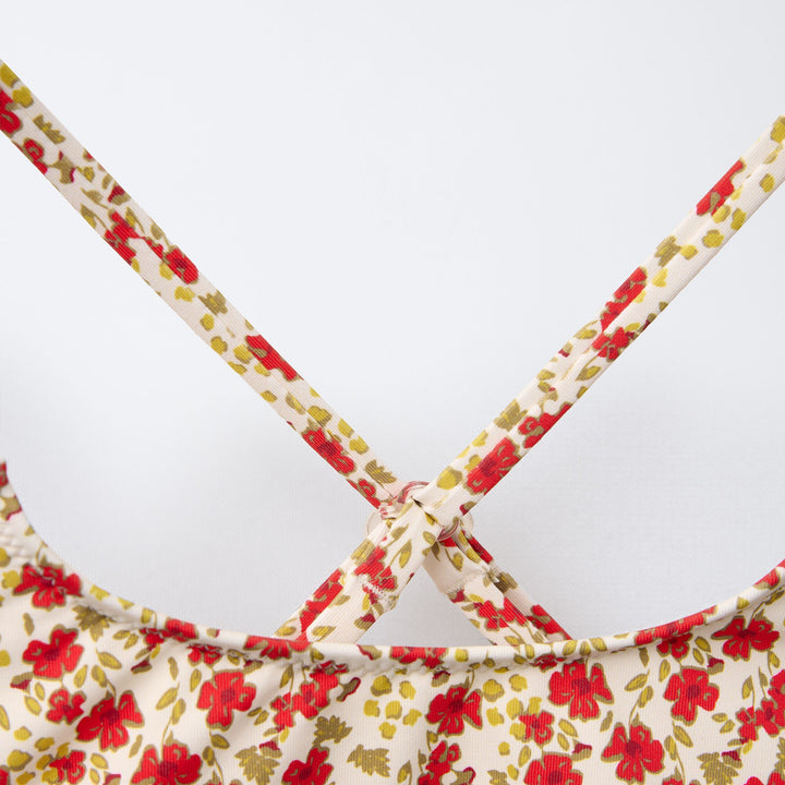 Moudda ZARA - Bikini Fille - Fleurs Rouges - Tunisie 3