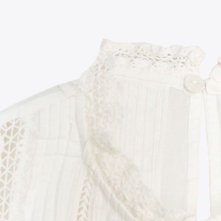 Moudda ZARA - Blouse Romantique - Broderies - Tunisie 3