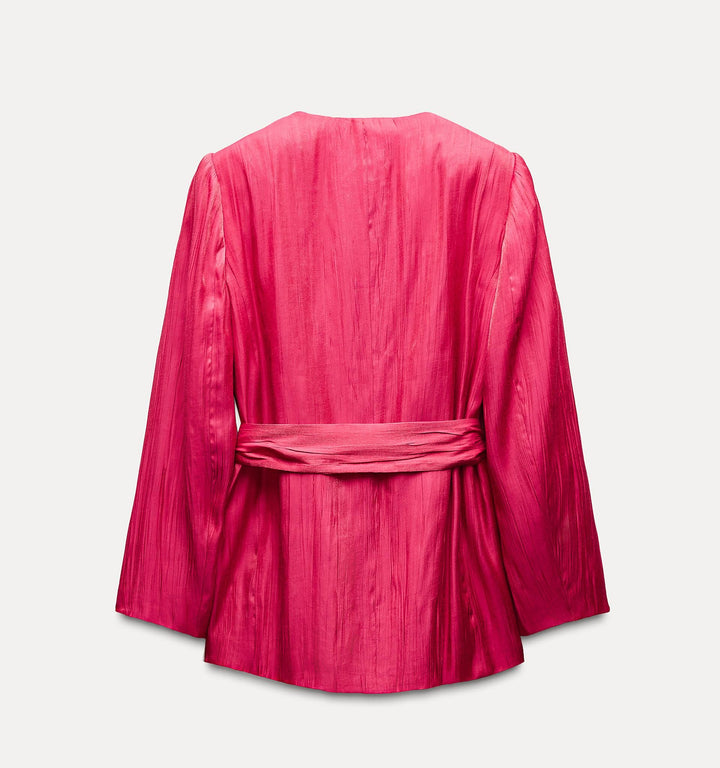 Moudda ZARA - Set veste ceinturée froissée - Tunisie 3