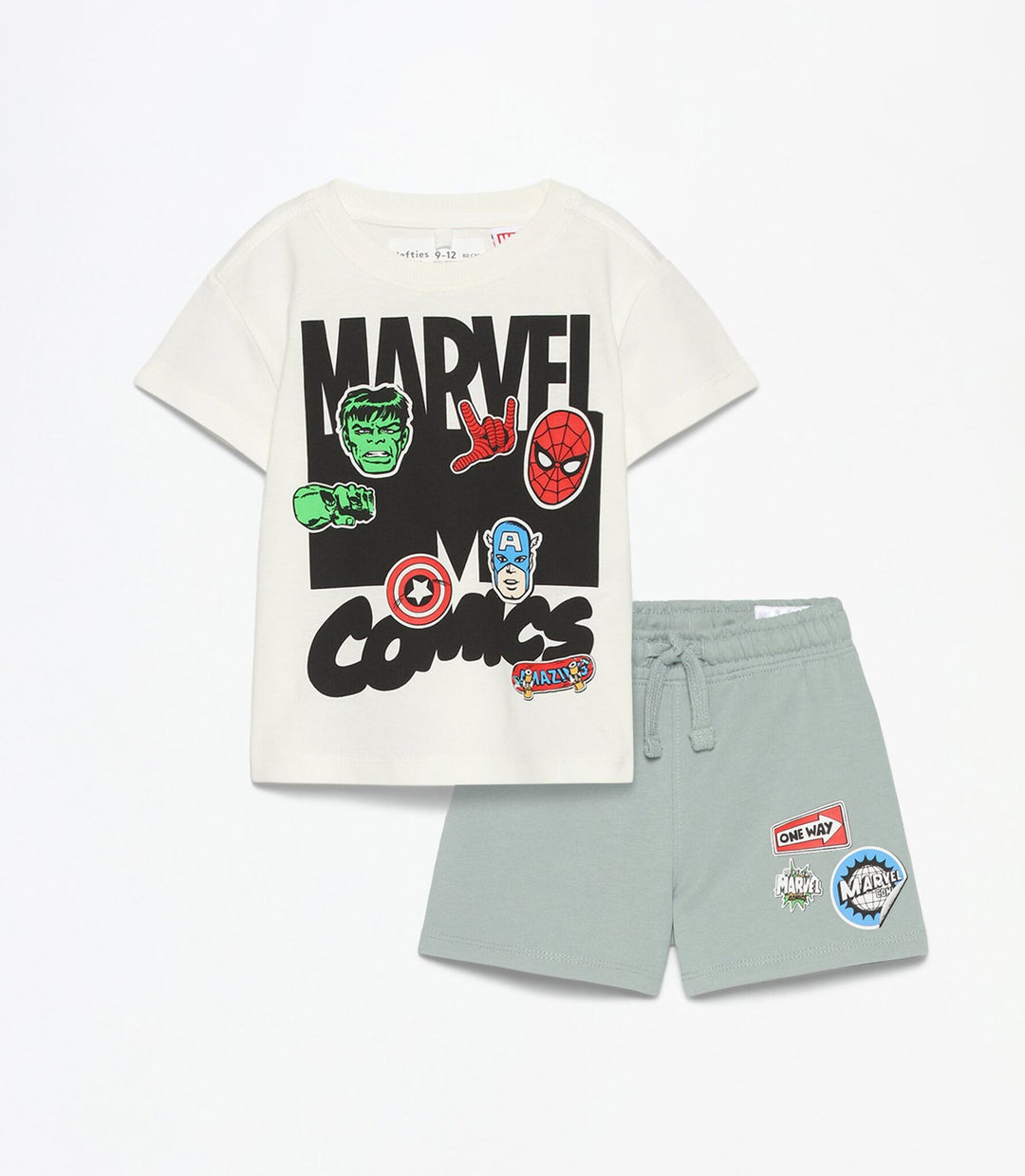 Moudda Lefties - Ensemble T-Shirt + Short - Marvel (Licence Garçon) - Tunisie 2