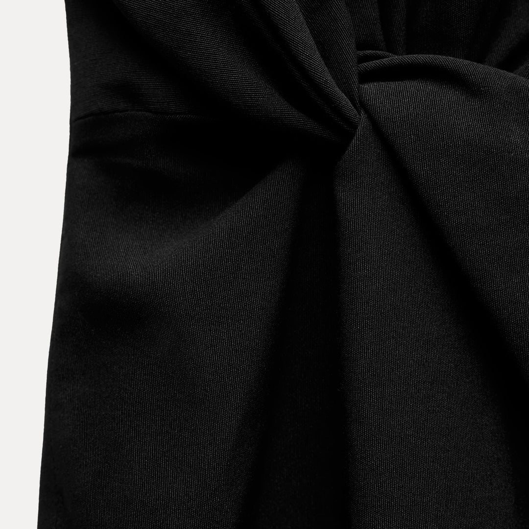 Moudda ZARA - Robe mi-longue élastique découpe - Tunisie 4