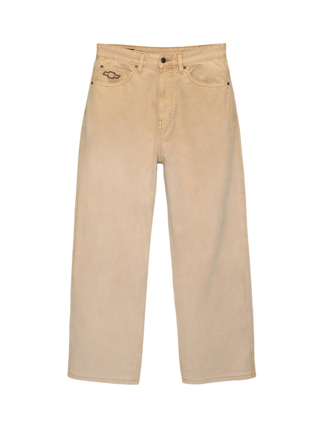 Moudda PULL & BEAR - Pantalon Denim Wide Leg - Chevrolet Marron - Tunisie 1