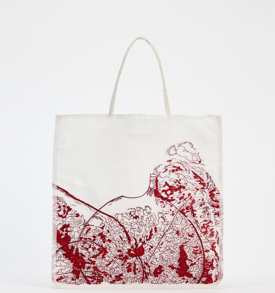 Moudda ZARA - Sac shopper organza broderie - Tunisie 1