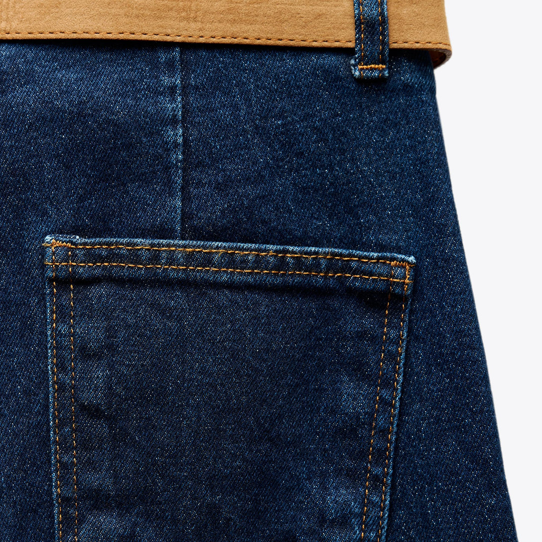 Moudda ZARA - Denim - Taille Haute, Wide Leg & Cropped - Tunisie 4