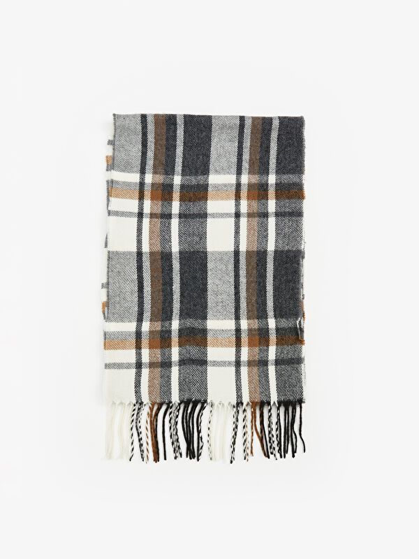 Moudda LC Waikiki - Écharpe Homme Carreaux beige - Tunisie 2