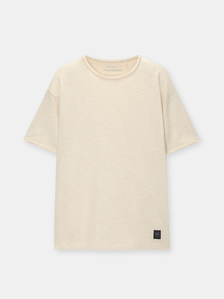 Moudda PULL & BEAR - T-Shirt Demi-Manches Bord Brut - Tunisie 1