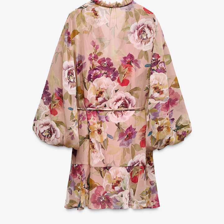 Moudda ZARA - Robe Mini - Volant & Imprimé Floral - Tunisie 2