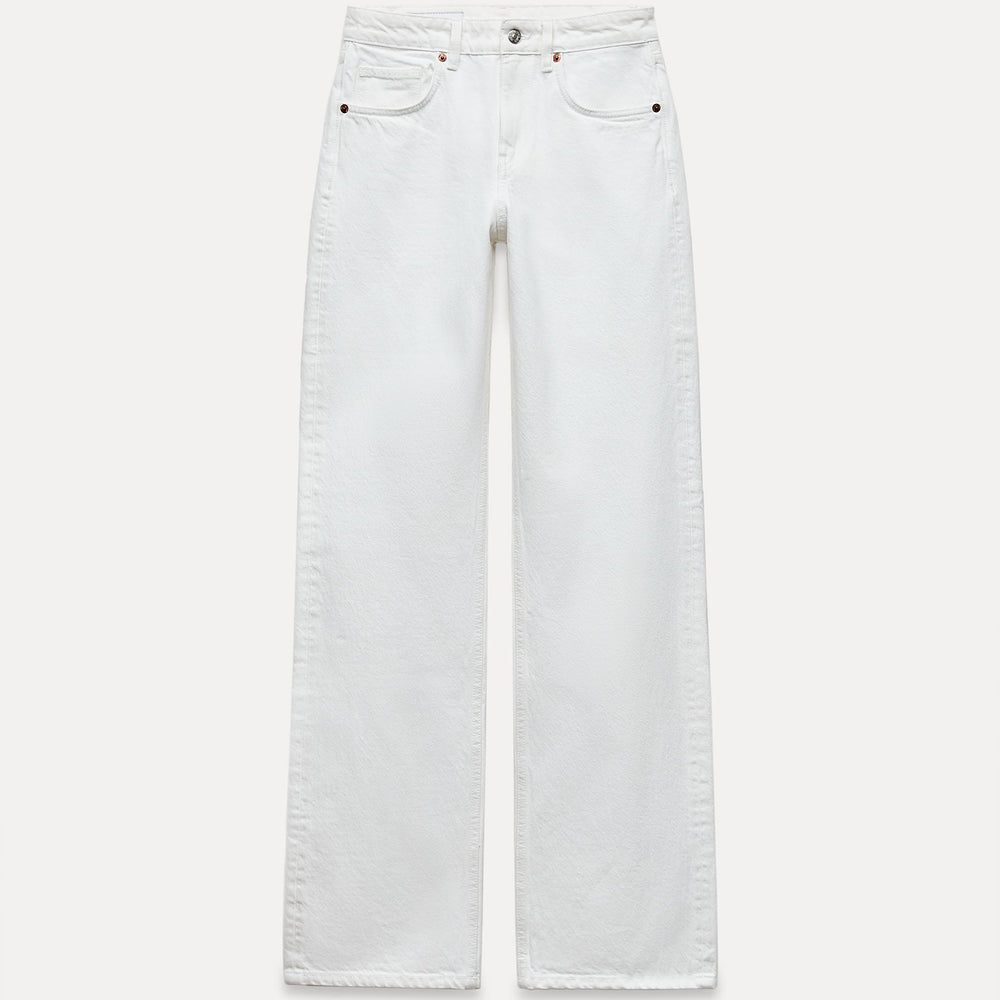 Moudda ZARA - Pantalon jambe large taille mi-haute longueur complète - Tunisie 2