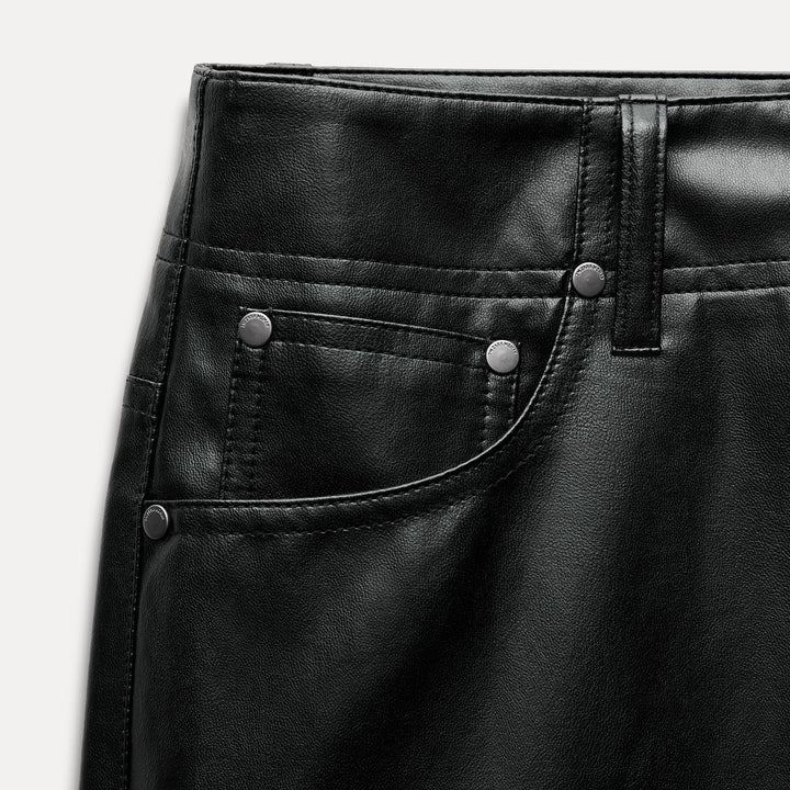Moudda ZARA - Pantalon droit similicuir - Tunisie 3