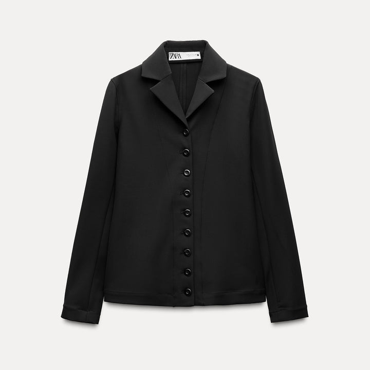 Moudda ZARA - Blazer Cintré à Revers Classique - Tunisie 1