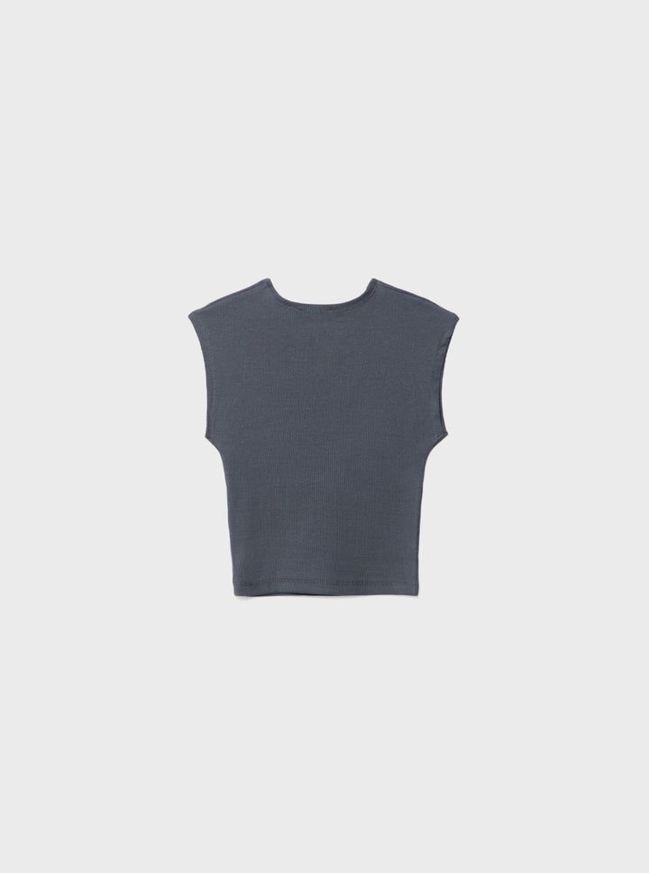 Moudda STRADIVARIUS - T-Shirt Mini Manches avec Clous - Tunisie 2