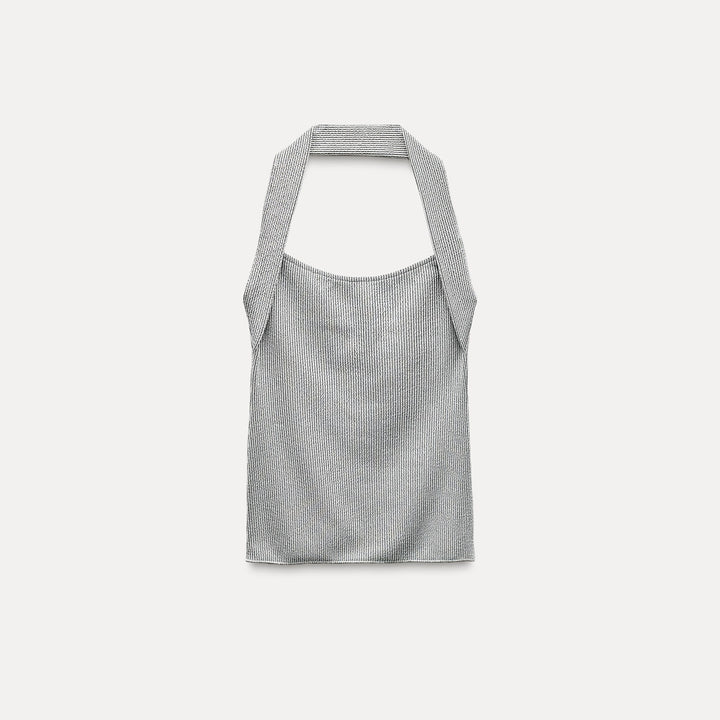 Moudda ZARA - T-shirt brassière côtelé avec lurex - Tunisie 2