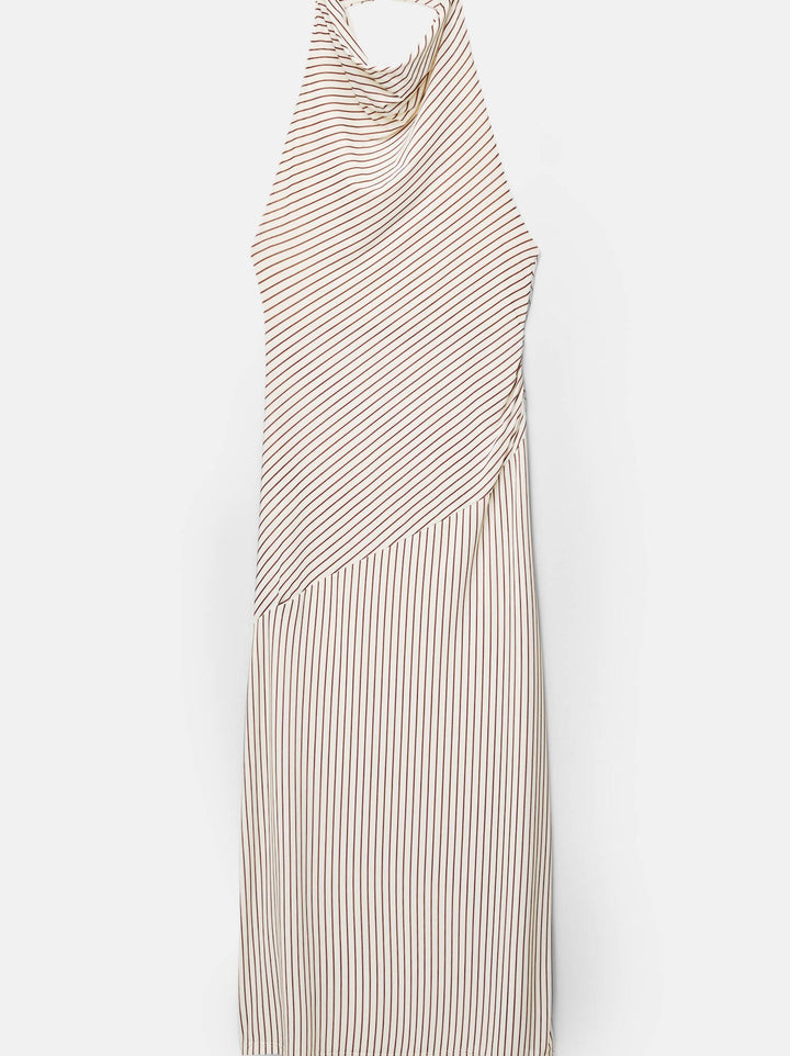 Moudda PULL & BEAR - Robe Halter - Rayures - Tunisie 3