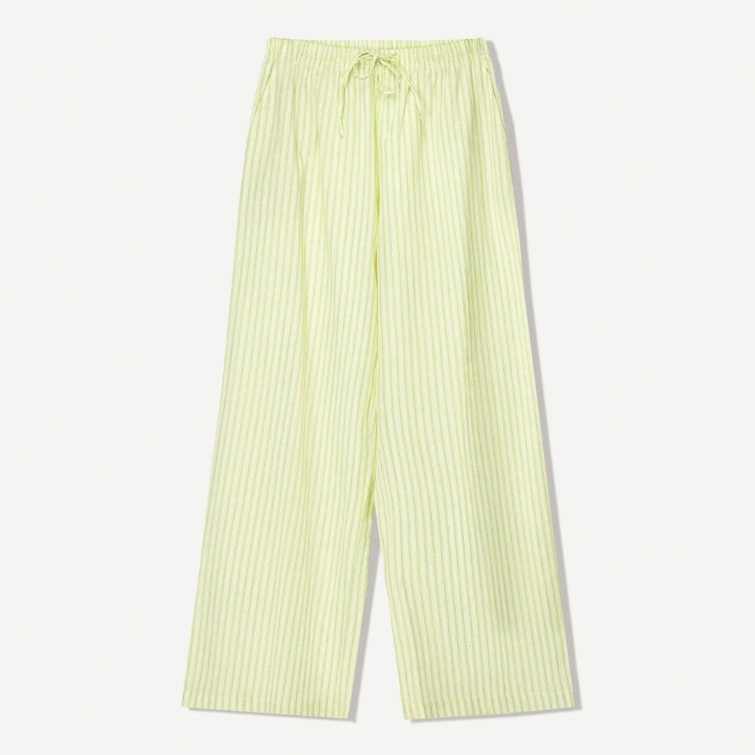 Moudda BERSHKA - Pantalon Pyjama - Rayures Multicolores - Tunisie 1