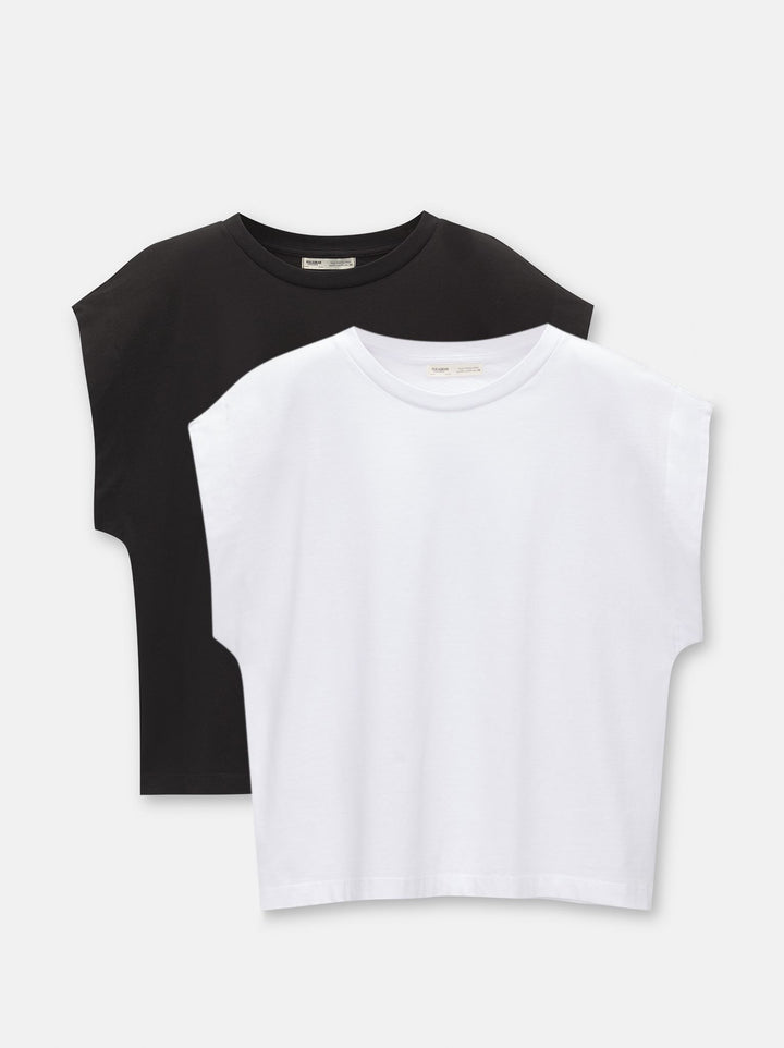 Moudda PULL & BEAR - Body Basique Pièce en Manche Second Color Element 2 - Tunisie 2