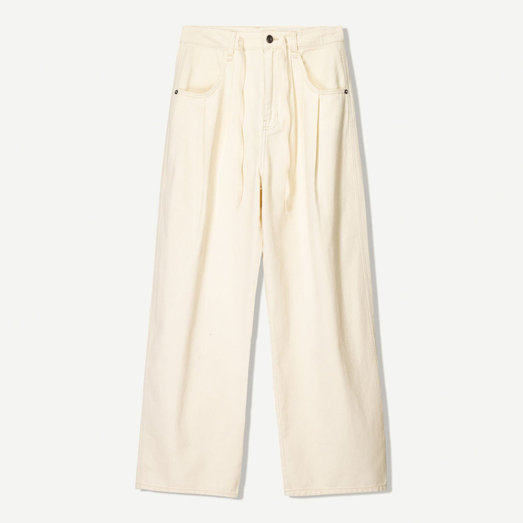 Moudda BERSHKA - Pantalon Coton Fluide - Pinces - Tunisie 1