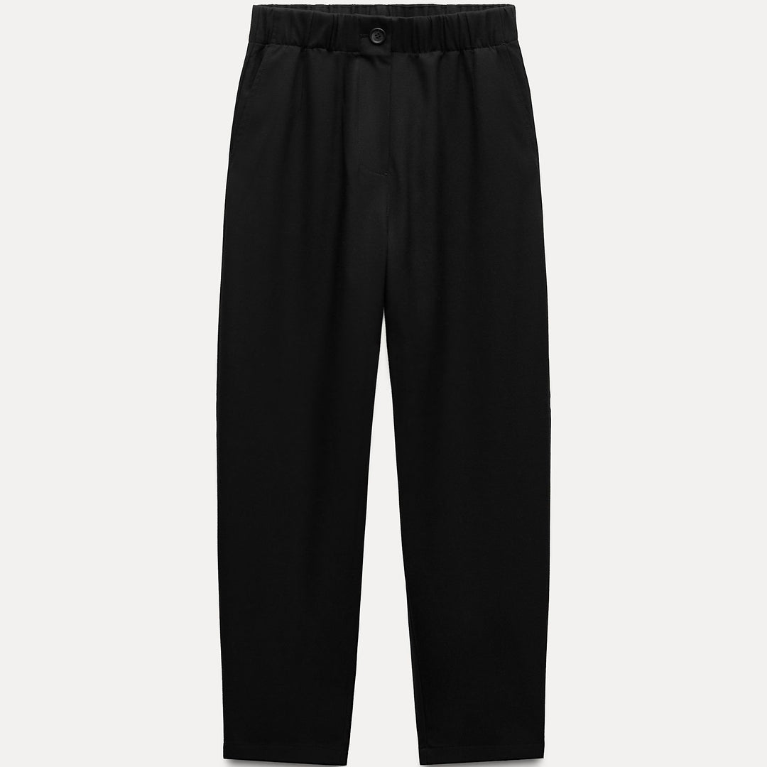Moudda ZARA - Pantalon pyjama en flanelle noire - Tunisie 1