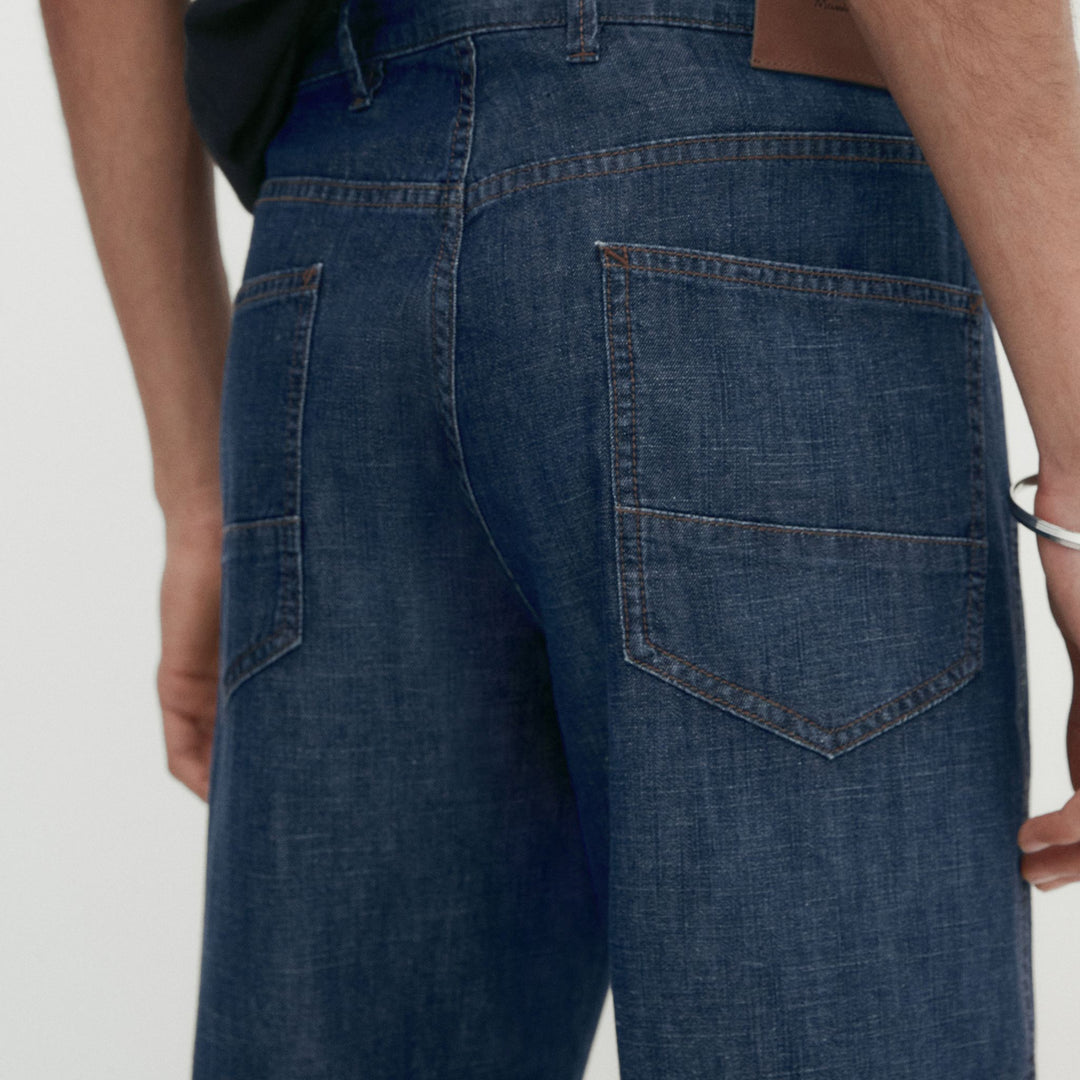 Moudda Massimo Dutti - Jean stone doux léger fuselé - Tunisie 1