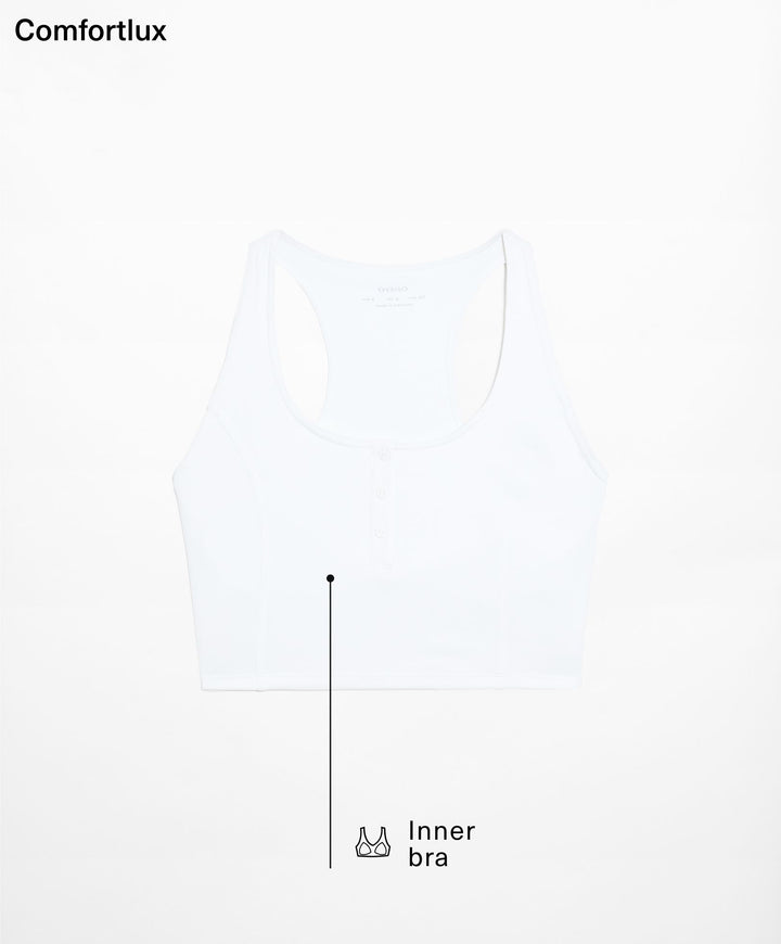 Moudda Oysho - T-Shirt Demi-Manches Panadera Comfortlux - Tunisie 3