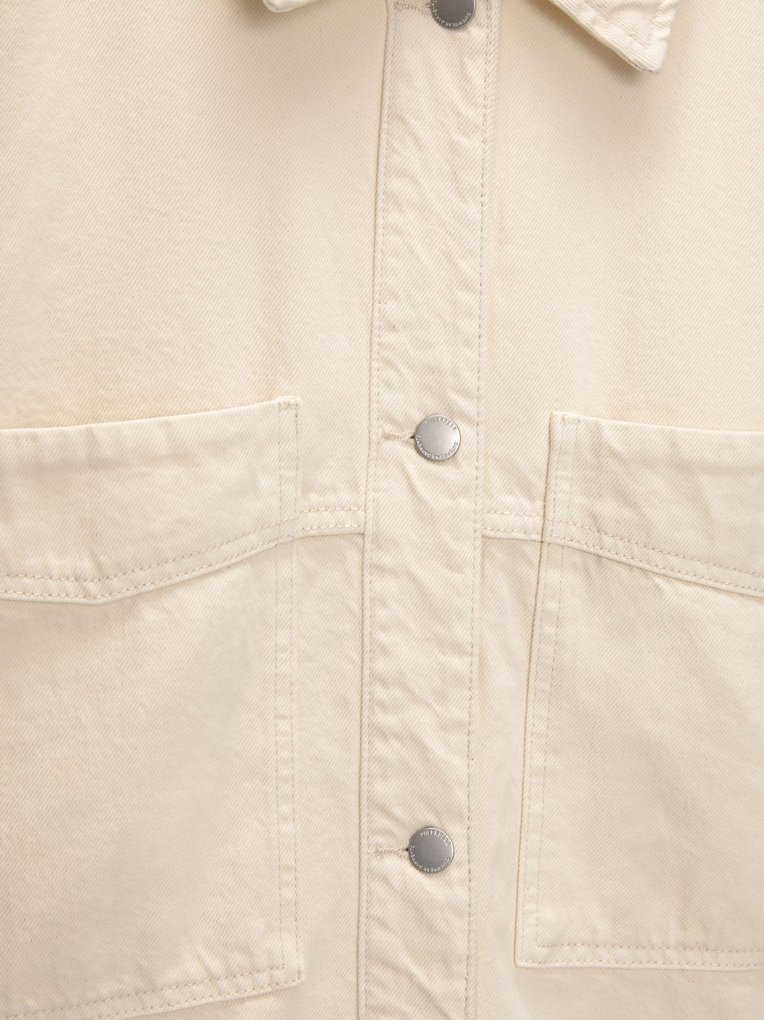 Moudda PULL & BEAR - Surchemise Coton Bas Désfilé Écru - Tunisie 3