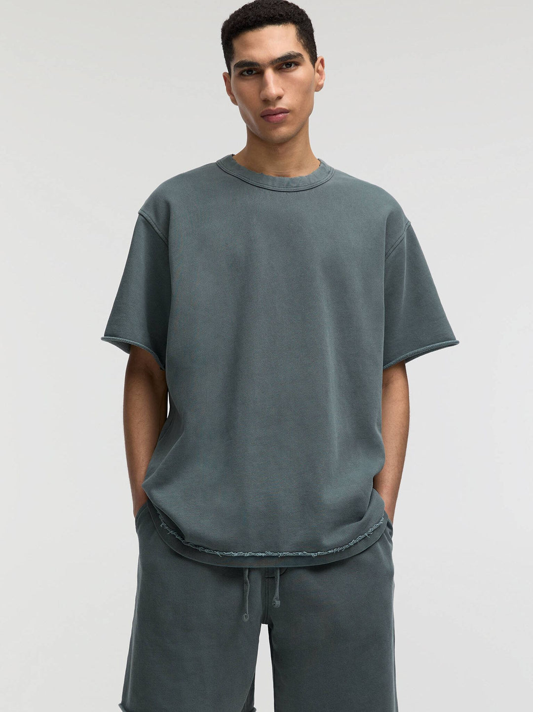 Moudda PULL & BEAR - Sweat Lavé - Bords Bruts (Ramadan) - Tunisie 2