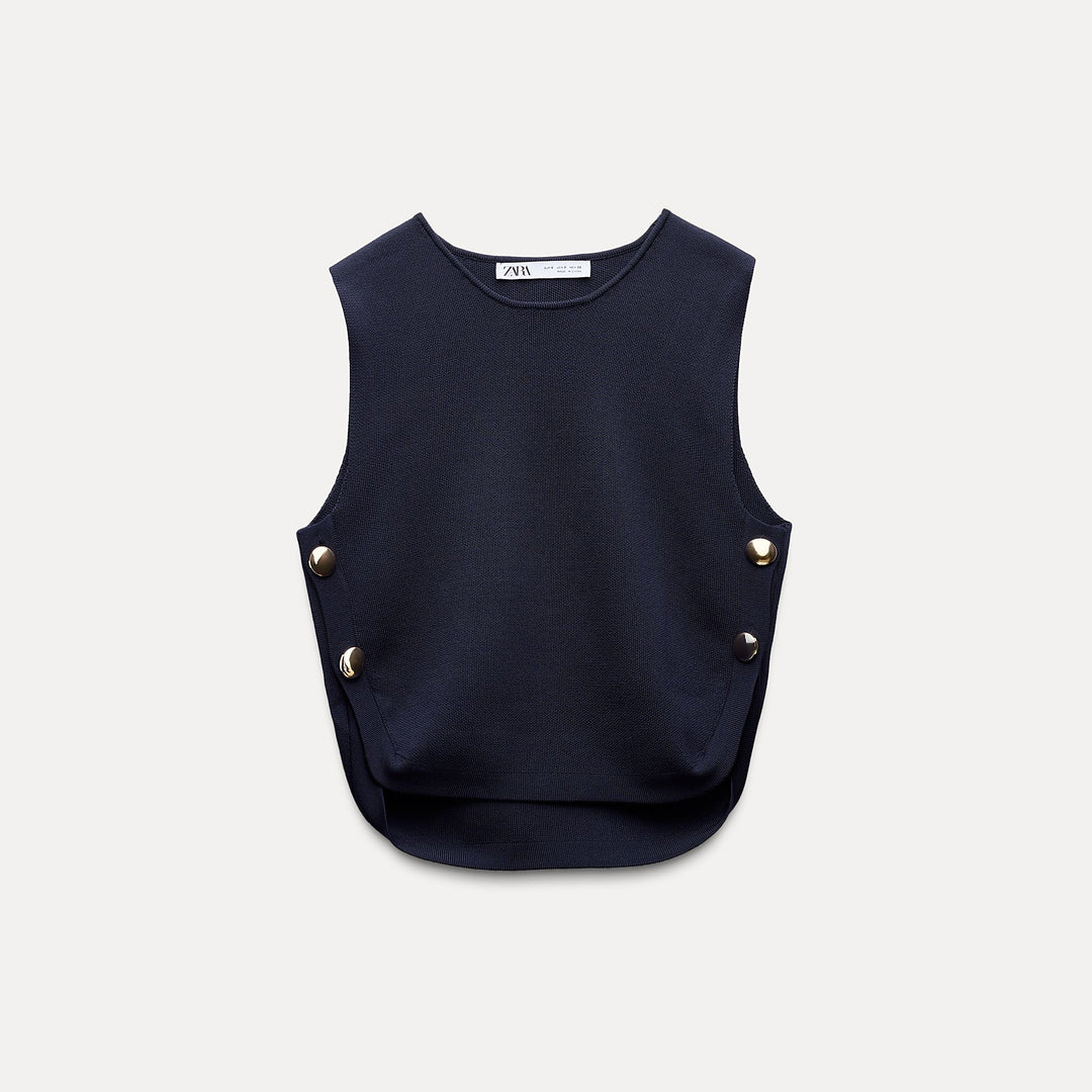 Moudda ZARA - Gilet boutons latéraux - Tunisie 2