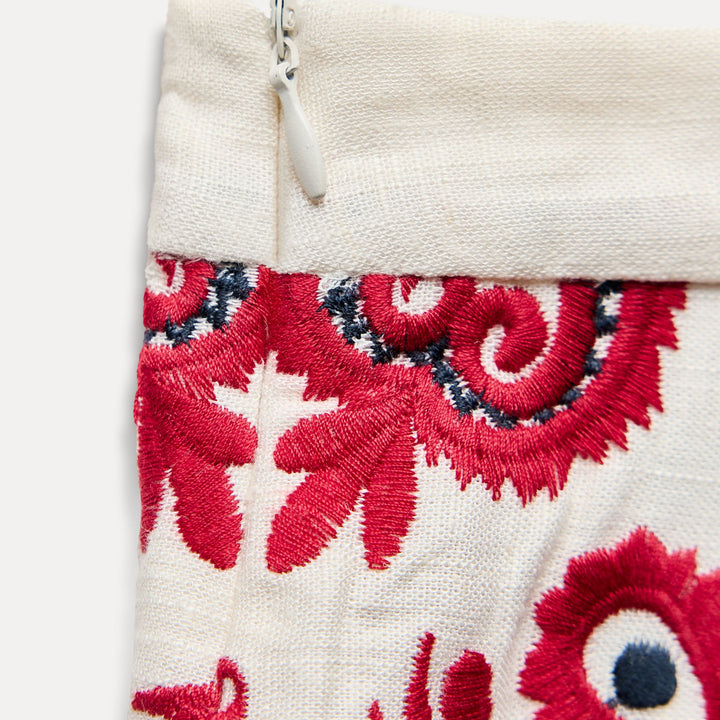 Moudda ZARA - Short taille haute brodé - Tunisie 4