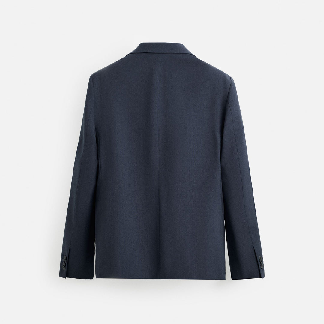 Moudda ZARA - Blazer - 50% Laine & Bleu Acier - Tunisie 2