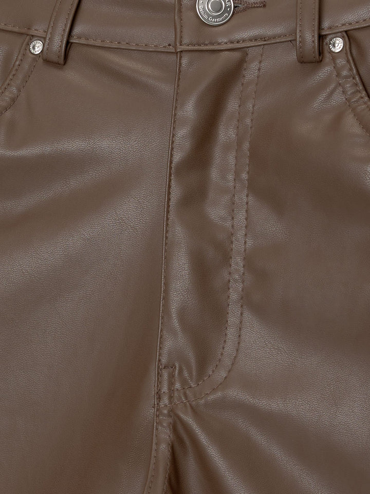 Moudda PULL & BEAR - Pantalon Ballon PU - Tunisie 4