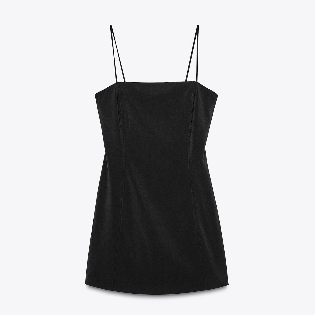 Moudda ZARA - Robe Mini Bretelles - Crêpe Heavy - Tunisie 1