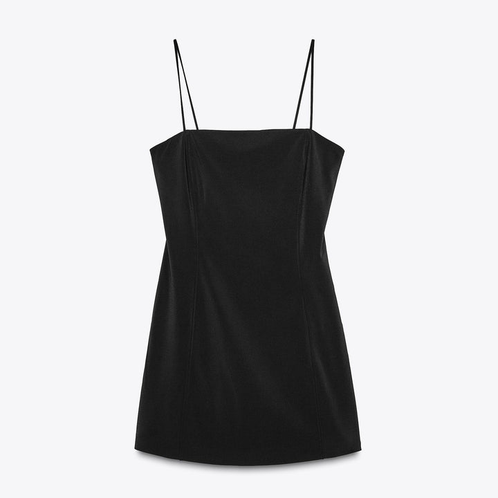 Moudda ZARA - Robe Mini Bretelles - Crêpe Heavy - Tunisie 1
