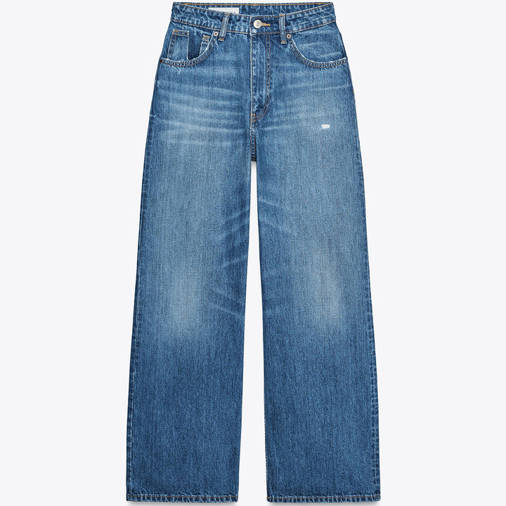 Moudda ZARA - Pantalon Relax Oversize - Taille Haute & Déchiré AGA - Tunisie 1
