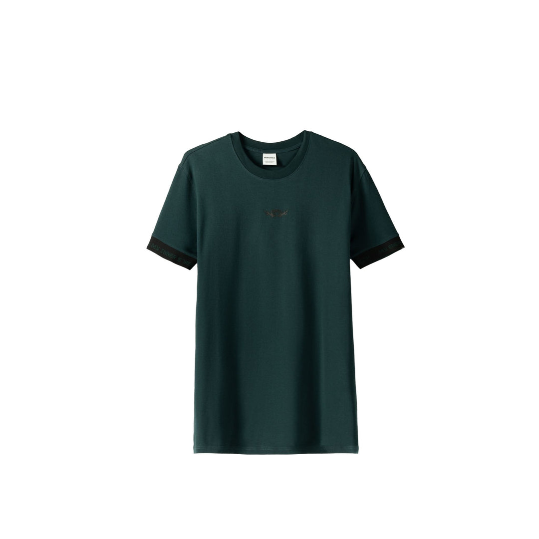 Moudda BERSHKA - T-shirt ajusté avec bandes - Tunisie 1