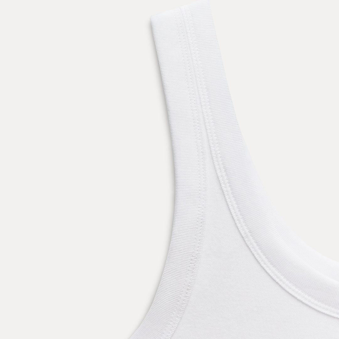 Moudda ZARA - T-shirt en Coton Mercerisé à Bretelles - Tunisie 4