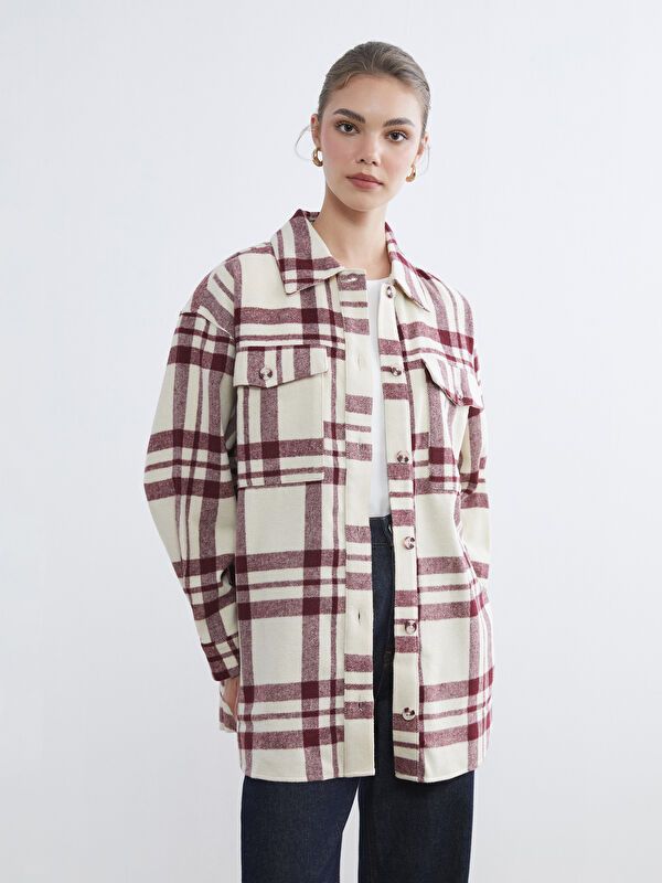 Moudda LC Waikiki - Surchemise en tissu (Shacket) pour Femme - Tunisie 1