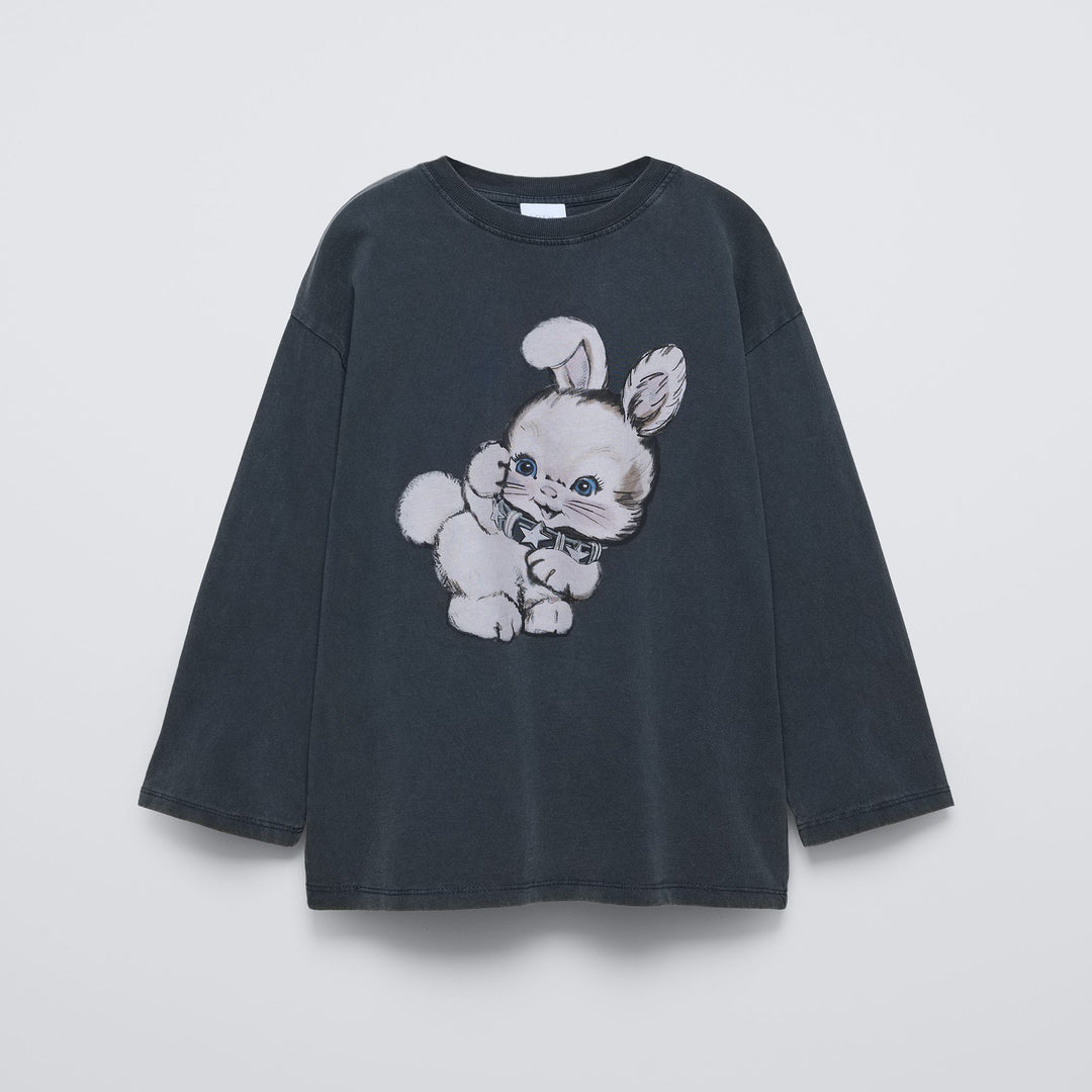 Moudda ZARA - T-shirt imprimé lapin grunge - Tunisie 1