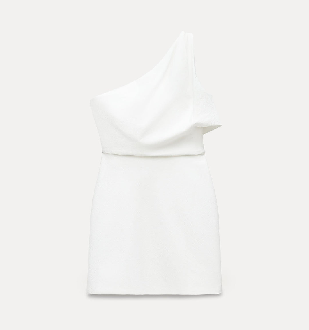 Moudda ZARA - Robe courte drapée asymétrique - Tunisie 8