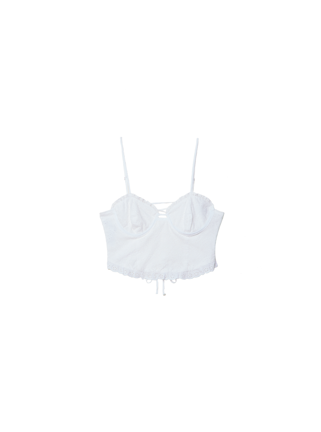 Moudda STRADIVARIUS - Top à Bretelles Coco avec Broderie Suisse - Tunisie 2