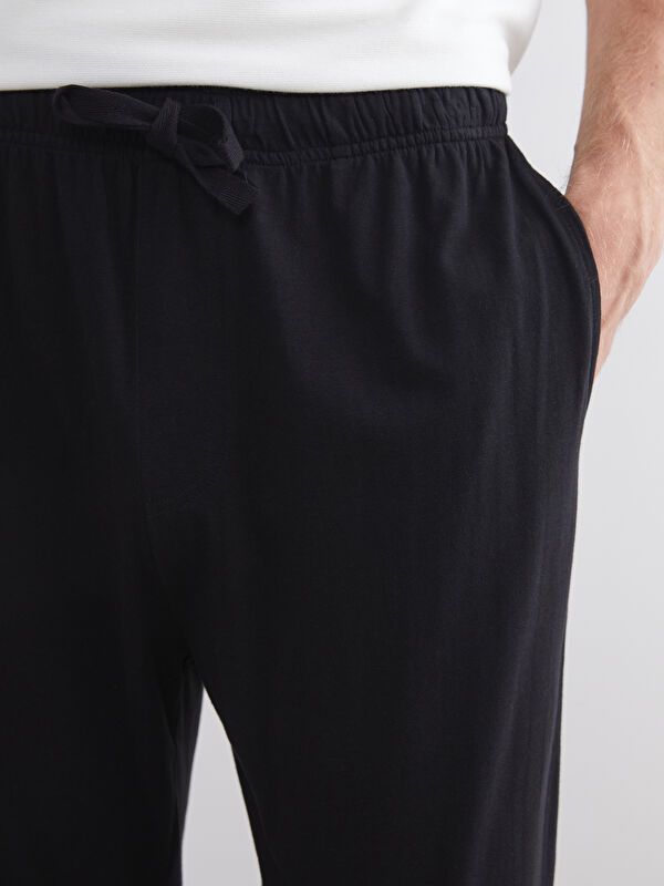 Moudda LC Waikiki - Bas pyjama jersey long Homme Noir - Tunisie 3