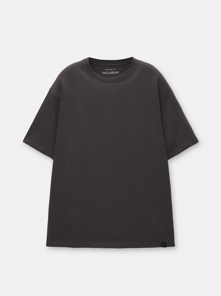 Moudda PULL & BEAR - T-Shirt Demi-Manches Basique Premium - Tunisie 2