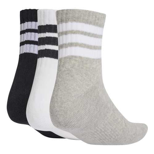 Moudda Adidas - CHAUSSETTES MI-MONTANTES SPORTSWEAR REMBOURRÉES 3 BANDES (3 PAIRES) - Tunisie 2
