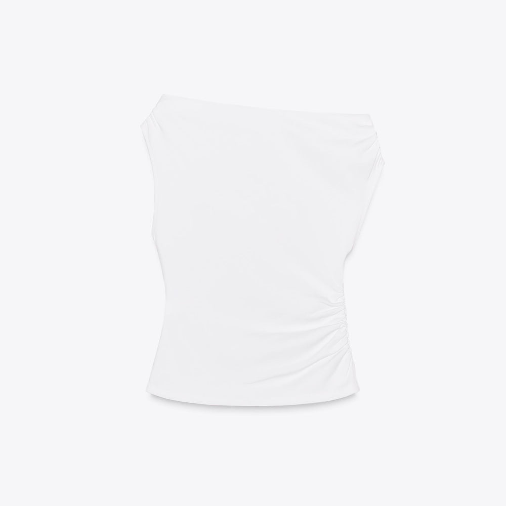 Moudda ZARA - T-Shirt Coton - Fronces Asymétriques - Tunisie 2